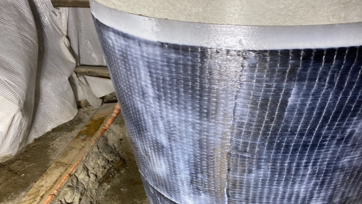 Case study of building repair picture