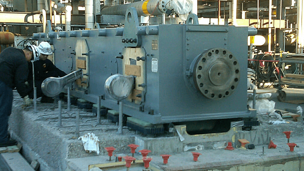 Compressor Structural Support Base Equipment Foundations - Structural