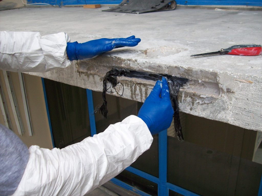 The Plaza East Condominiums’ balconies were strengthened with CFRP anchors and underwent concrete repairs to enhance structural integrity and safety.