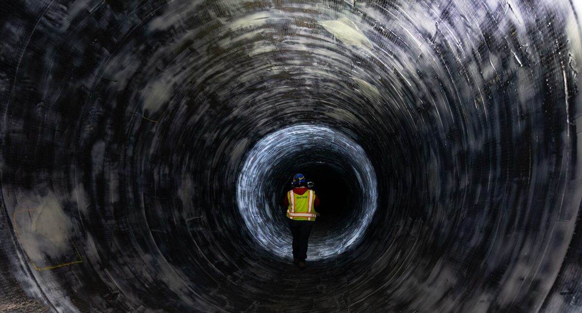 Old Conduit Pipeline Strengthening
